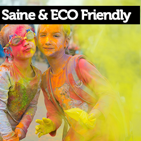 Poudre Holi - Saine et respectueuse de l'environement