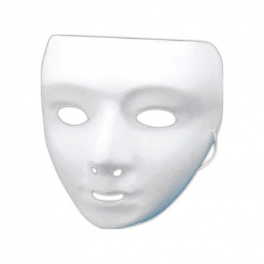 Masque Fluo Blanc