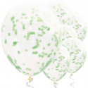 Ballon Confetti St Patrick - Lot de 5