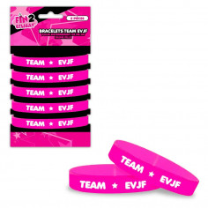 Bracelet Team EVJF - Lot de 5