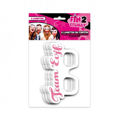 Bachelorette Party Brille - 6er Pack