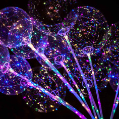 Luftballons Qualle LED