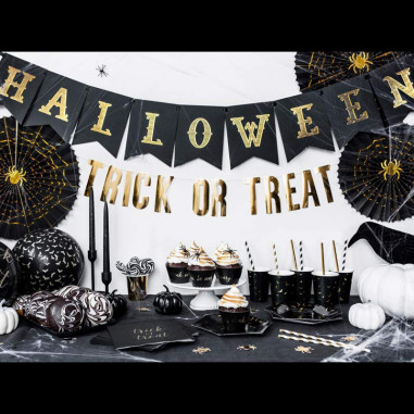 Halloween Banner, Halloween Dekoration - Nachtfarbe