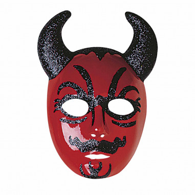 Glitter Demon Mask