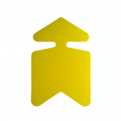 Flèche Jaune Fluo