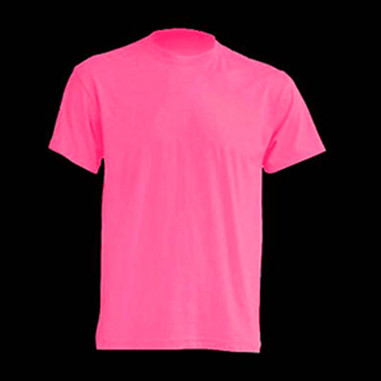T-Shirt Fluo Sport Femme Rose - Couleur de Nuit