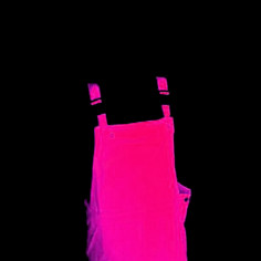 Neonrosa Latzhose 2