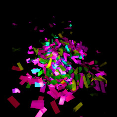 Fluo Konfetti Kanone 2