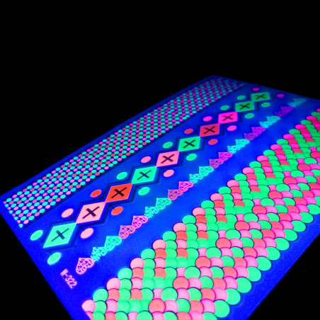 Tatouages Ephémères Fluo