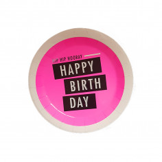 Assiettes "Happy Birthday"