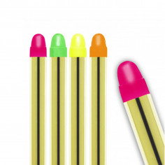 Mini Crayons Fluo Corps - Lot de 5