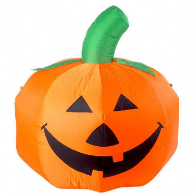 Citrouille Gonflable Lumineuse Deco Halloween Couleur De Nuit