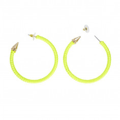 Boucles d'Oreilles Créoles Fluo