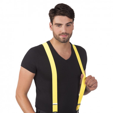 Bretelle Fluo Deguisement Pour Soiree Fluo Couleur De Nuit