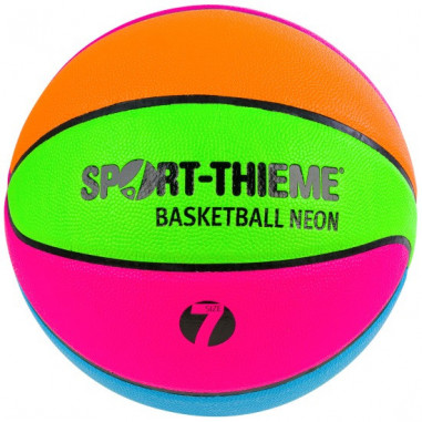 Mehrfarbiger Fluo-Basketballball