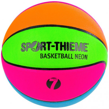 Ballon de Basket Multicolore Fluo