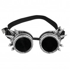 Lunette Aviateur CyberPunk argent