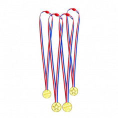 Set 4 Médailles dorées