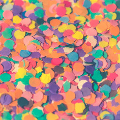 Confettis Multicolores - Sac de 1 Kg