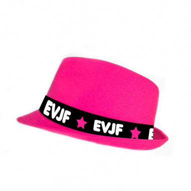 Chapeau Rose Team EVJF 