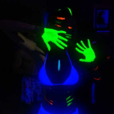 Fluo Body Paint 12ml - Packung mit 25 Stück Fluo Body Paint 12ml - Packung mit 25 Stück