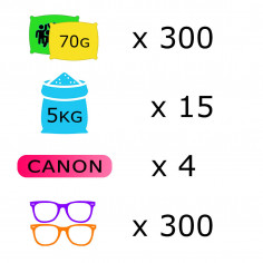 Pack Course Colorée - 400... 2