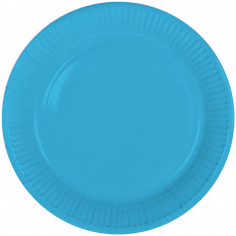 Assiette Bleue - Lot de 8