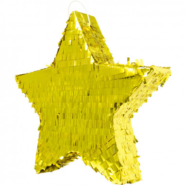 Goldener Stern Pinata