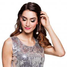 Boucle d'oreilles Boule Disco 2