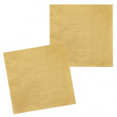 Serviette dorée - Lot de 20