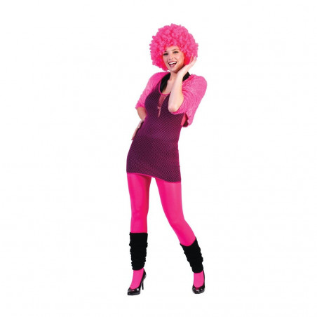 Robe Filet Fluo rose