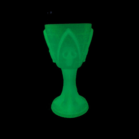 Schnitt Phosphorescente totenkopf