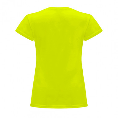 T-shirt-Neon-Gelbe damen
