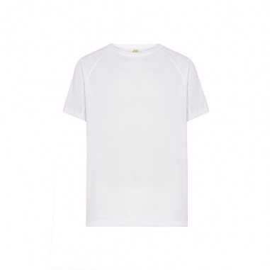 T-shirt Sport Fluo Blanc