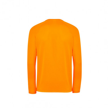 T-Shirt Sport Manches Longues Fluo Orange