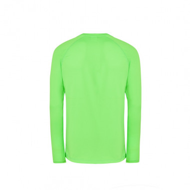 T-Shirt Sport Manches Longues Fluo Vert