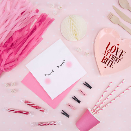 Serviette Nuage - Lot de 20