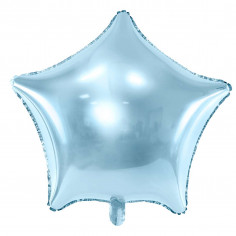 Ballon Aluminium Etoile Bleu