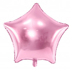 Ballon Aluminium Etoile Rose