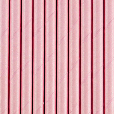 Paille Rose - Lot de 10 Paille Rose - Lot de 10