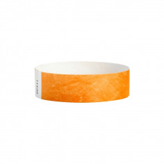 Bracelet Tyvek Fluo - Lot de 10