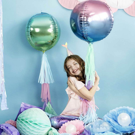 Schillernde Mini-Meerjungfrauenhüte - 6er Pack