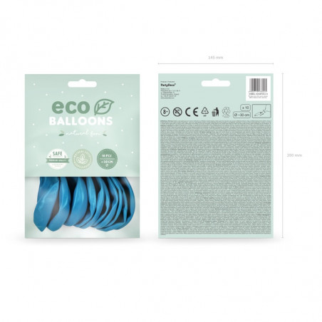 Ballon Biodégradable Bleu - Lot de 10