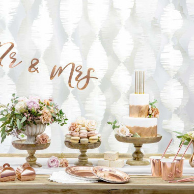 Roségold-Becher - 6er-Set Roségold-Becher - 6er-Set