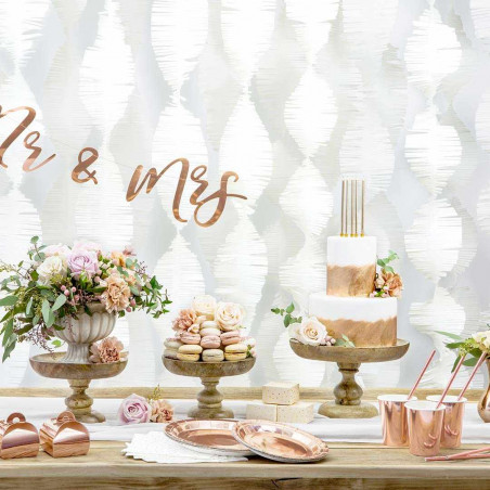 Gobelet Rose Gold - Lot de 6