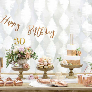 Gobelet Rose Gold - Lot de 6