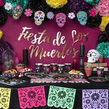 Schwarze Strohhalme mit weißen Gewichten - Packung mit 10 Stück