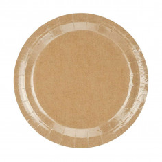 Assiettes Kraft - Lot de 6