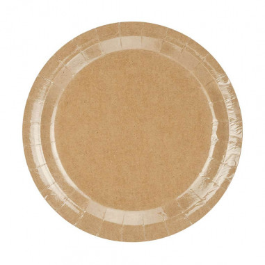 Assiettes Kraft - Lot de 6