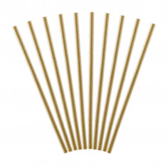 Pailles Kraft - Lot de 10 2